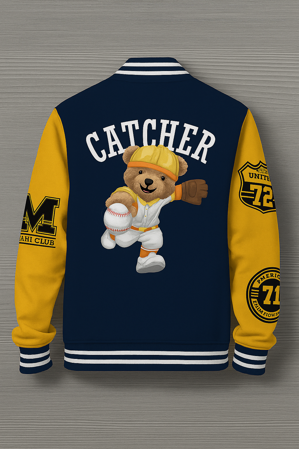 Neon Gradient Scratch-Pattern Bomber Jacket – Vibrant Abstract Streetwear Unisex Zip-Up